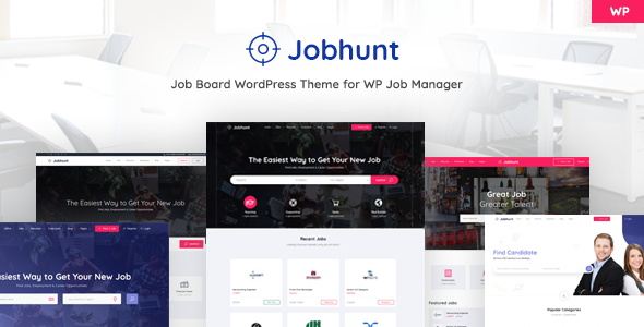 Jobhunt v1.2.13 - WP Job Manager 的 Job Board WordPress 主题插图