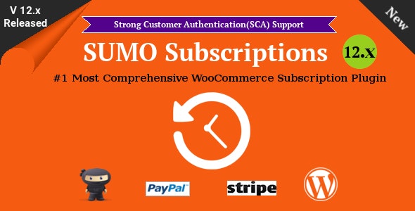 SUMO Subscriptions v15.7.0（已汉化） - WooCommerce 订阅系统插件插图