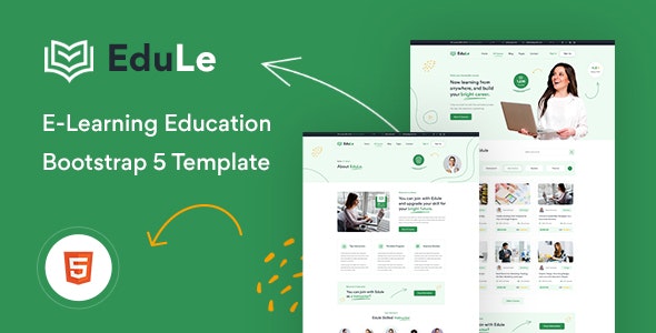 Edule v1.0 - Html学习网站模板插图