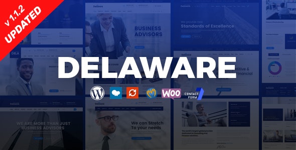 Delaware v1.2.5 – WordPress金融主题插图