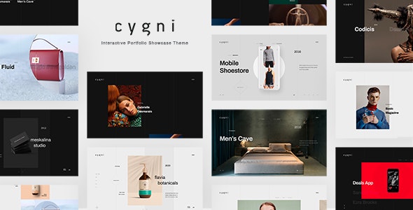 Cygni v2.2 - WordPress互动作品集展示主题插图