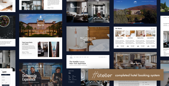 Hoteller v6.4.0 — WordPress 酒店预订主题