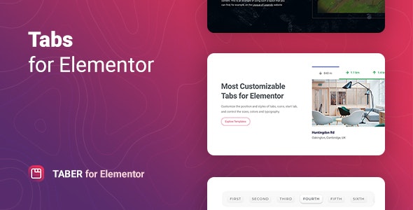 Taber v1.0.6 – Elementor 的选项卡插件插图