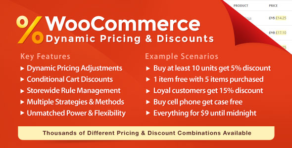 WooCommerce Dynamic Pricing & Discounts v3.0.0 - WooCommerce 动态定价和折扣插件插图