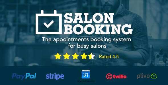 Salon Booking v8.4.3（已汉化） - Wordpress沙龙预订系统插图