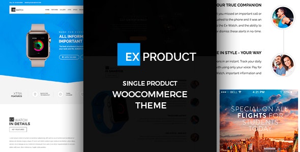 ExProduct v1.7.7 – 单一产品主题插图