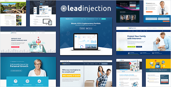 Leadinjection v2.3.14 - Wordpress登陆页面主题插图