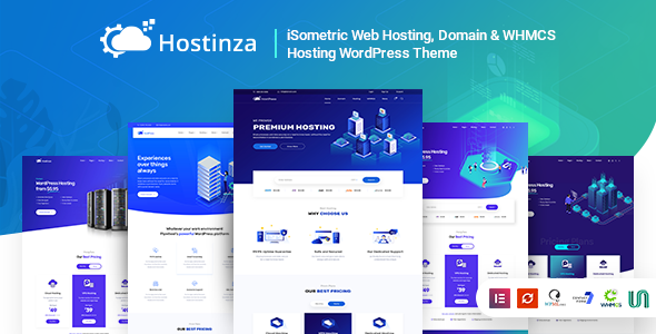 Hostinza v2.9.5 – Whmcs 虚拟主机 WordPress 主题插图