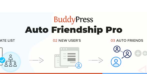 BuddyPress Auto Friendship Pro v1.1.0插图