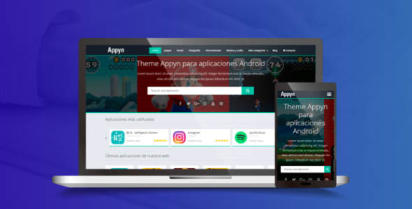 Appyn v2.0.12 – Themespixel WordPress 主题插图