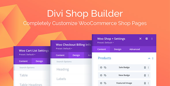 Divi Shop Builder v2.0.14（已汉化） – WooCommerce 商店、购物车和结帐页面插件插图