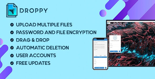 Droppy v2.6.3 – 在线文件传输和共享插图