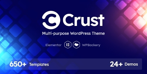 Crust v1.0.1 – 多用途 WordPress 主题插图