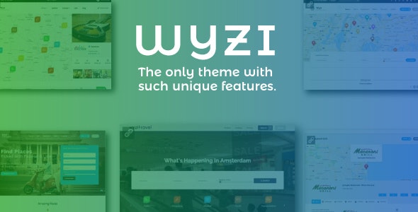 Wyzi v2.4.5（已汉化） – 社交商务搜索器 WordPress 主题插图