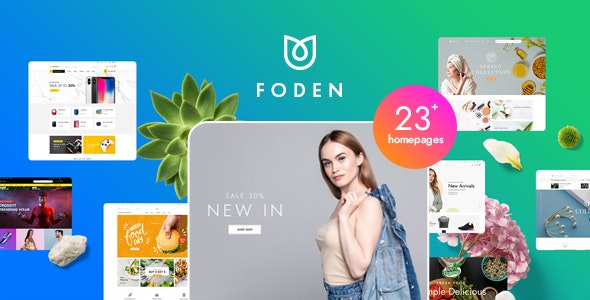 Foden v1.0.8 – 多用途 WooCommerce 主题插图