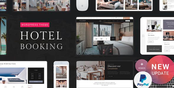 Hotel Booking v6.7 – WordPress旅游主题插图