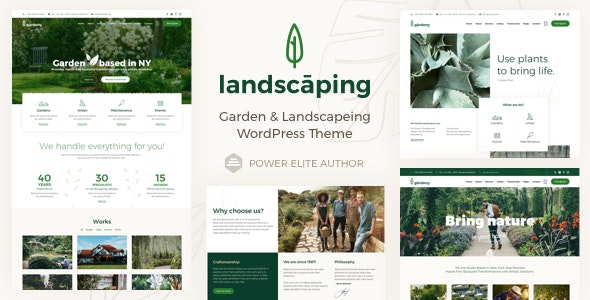 Landscaping v16.2 – WordPress园林绿化主题插图