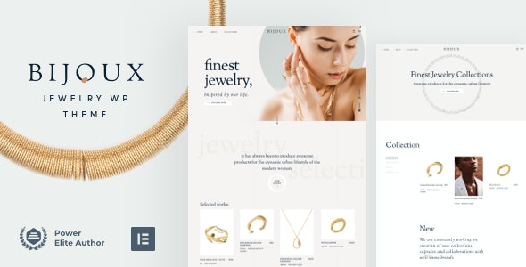 Bijoux v8.1 – 手工工艺品首饰 WooCommerce 商店插图