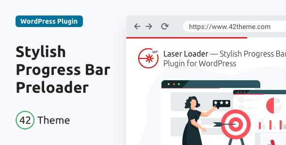 Laser Loader v2.0.1 – 时尚的进度条预加载器插图