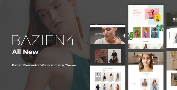 Bazien v4.0.4 – Elementor WooCommerce 主题插图