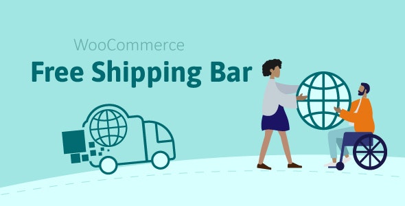 WooCommerce Free Shipping Bar v1.33（已汉化） – WooCommerce 增加平均订单价值插件插图