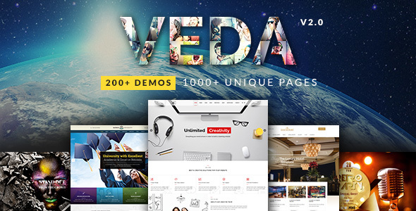 Veda v3.8 – 多用途 WordPress 主题插图