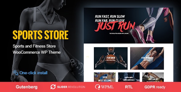 Sports Store v1.1.6 – WooCommerce WordPress 主题插图