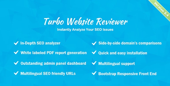 Turbo Website Reviewer v3.0 破解版– 深入的 SEO 分析工具插图