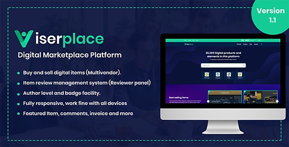 ViserPlace v2.1 破解版 – 数字市场平台插图