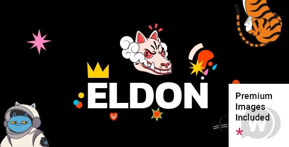 Eldon v1.0 开心版 - Artist Portfolio WordPress 主题插图