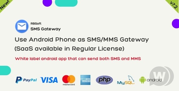 SMS Gateway v9.4.5破解版（已汉化） - 将您的 Android 手机用作 SMS / MMS 网关 (SaaS)插图