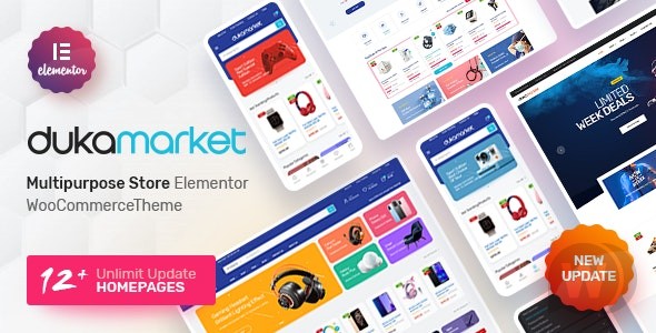 DukaMarket v1.0.9 -  WordPress 多用途主题插图