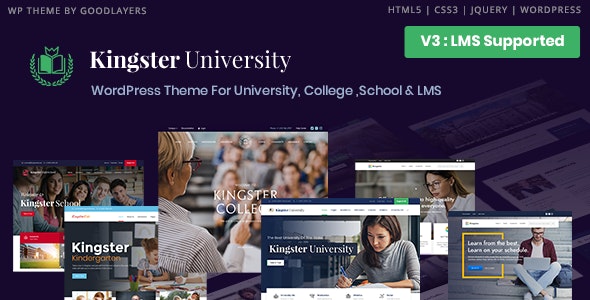 Kingster v3.2.1（已汉化） – 大学、学院和学校的 LMS 教育插图