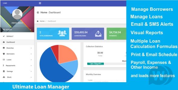 Ultimate Loan Manager v3.0破解版 - 在线贷款管理系统插图