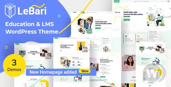 LeBari v2.4 - WordPress教育主题插图