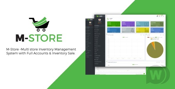 M-Store v1.0破解版 - 具有完整帐户和分期销售的多商店库存管理系统插图