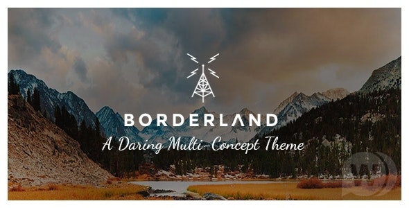 Borderland v2.4 - 多用途复古 WP 主题插图