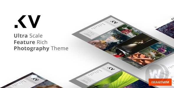 Kreativa v7.4 - 摄影师 WordPress 模板插图