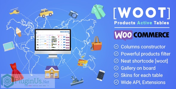 WOOT v2.0.6（已汉化） – WooCommerce 产品表专业版插图