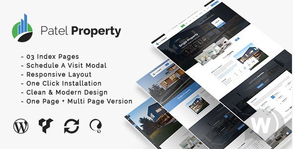 PatelProperty v2.3 - Single Estate WordPress 主题插图