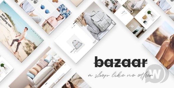 Bazaar v1.9 - WordPress 电子商务主题插图