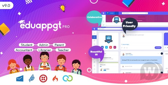 EduAppGT Pro v9.8破解版 - 学校管理系统插图