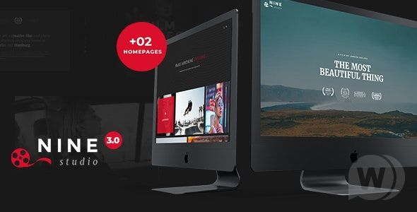 9Studio v3.3.10 - WordPress 电影工作室模板插图