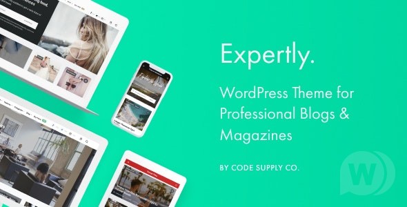 Expertly v1.8.3（已汉化） - 博客和杂志 WordPress 主题插图