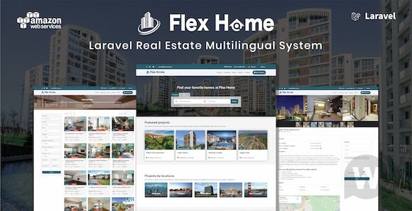 Flex Home v2.54.0（已汉化） - Laravel房地产网站源码插图