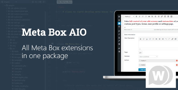 Meta Box AIO v1.30.1（已汉化） - WordPress 元框和自定义字段插件插图