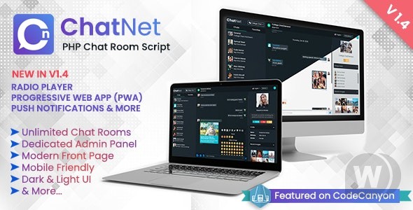 ChatNet v1.11破解版（已汉化） - PHP Ajax 聊天室和私人聊天脚本