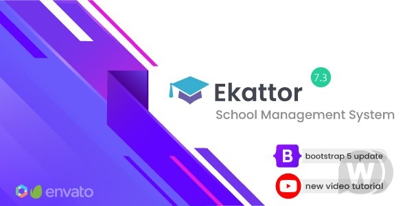 Ekattor v7.3破解版 - 学校管理系统