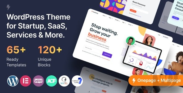 Fastland v1.1.7 - 启动 & SaaS WordPress 主题