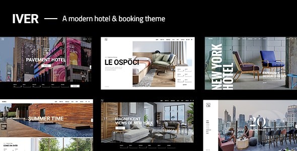 Iver v1.4 - 现代酒店 WordPress 主题